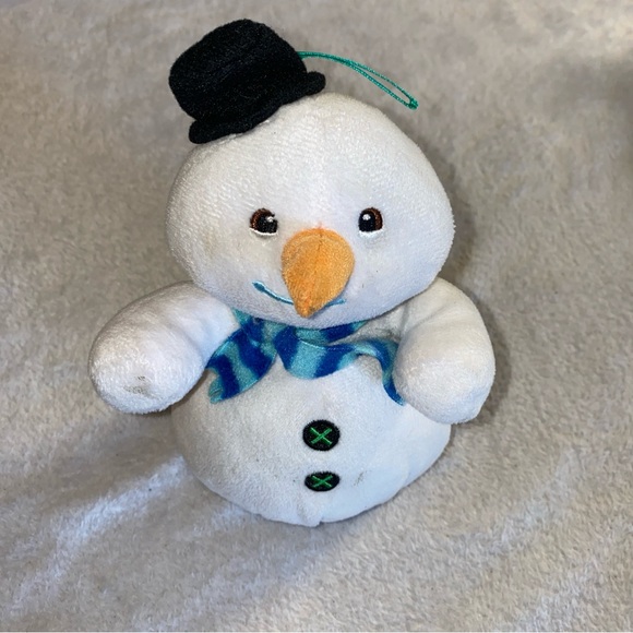 Disney Other - Disney Kids Plush Toy Snowman Christmas Holiday 7” Festive Frosty Small Family